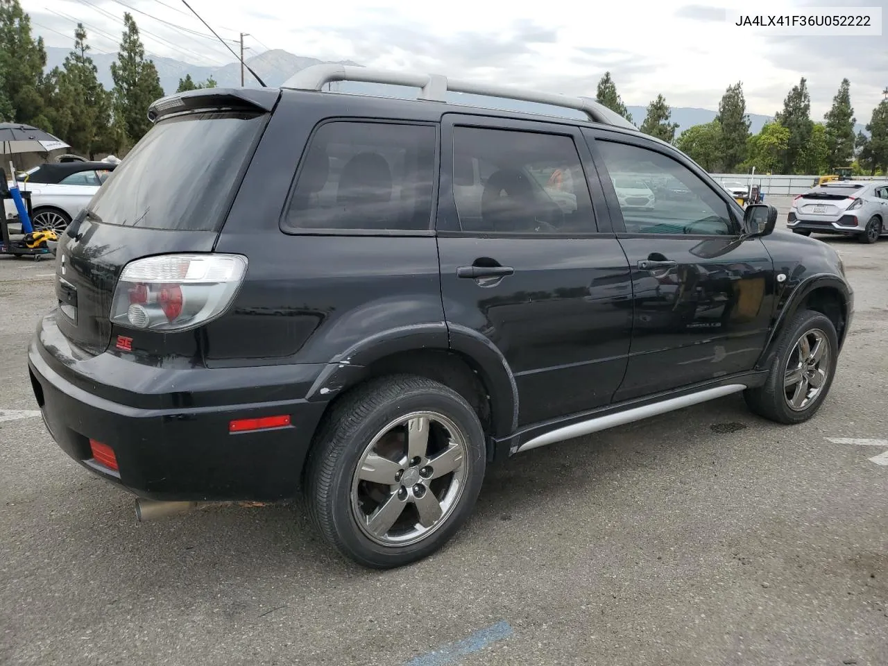 2006 Mitsubishi Outlander Se VIN: JA4LX41F36U052222 Lot: 65640484