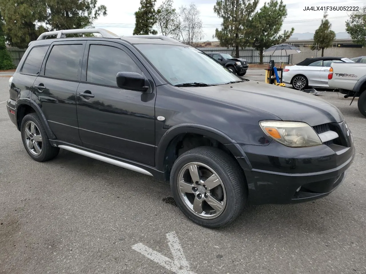 2006 Mitsubishi Outlander Se VIN: JA4LX41F36U052222 Lot: 65640484