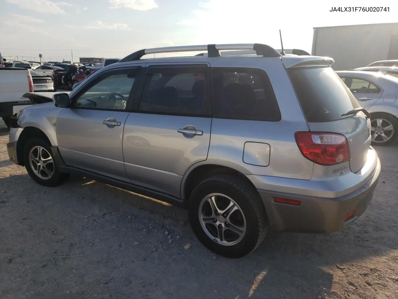 2006 Mitsubishi Outlander Ls VIN: JA4LX31F76U020741 Lot: 70634454