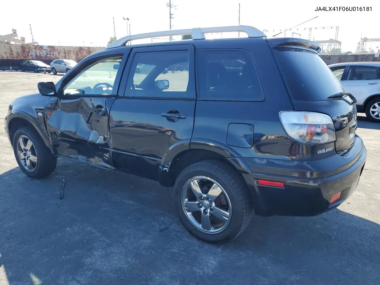 2006 Mitsubishi Outlander Se VIN: JA4LX41F06U016181 Lot: 75138614