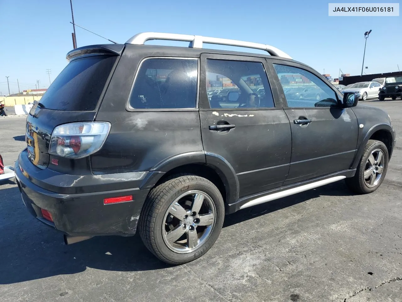 2006 Mitsubishi Outlander Se VIN: JA4LX41F06U016181 Lot: 75138614