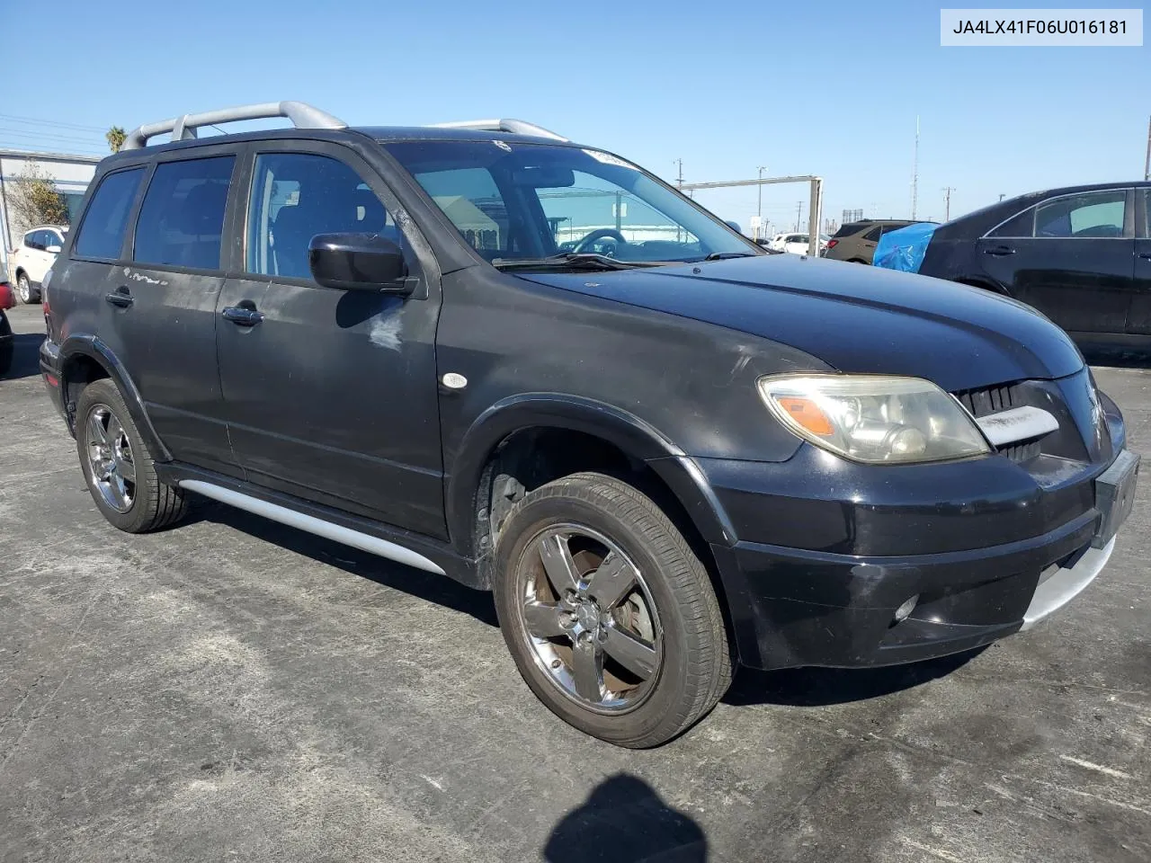 2006 Mitsubishi Outlander Se VIN: JA4LX41F06U016181 Lot: 75138614