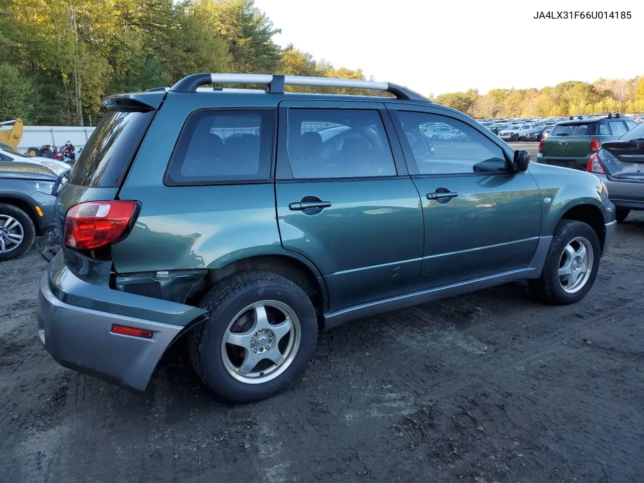 2006 Mitsubishi Outlander Ls VIN: JA4LX31F66U014185 Lot: 76593874