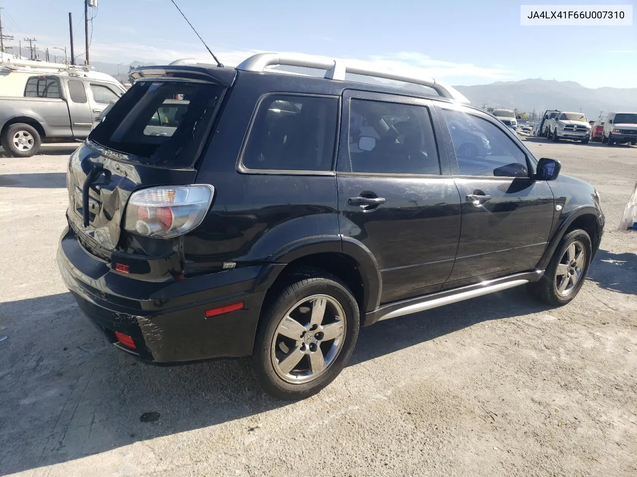 2006 Mitsubishi Outlander Se VIN: JA4LX41F66U007310 Lot: 77763124