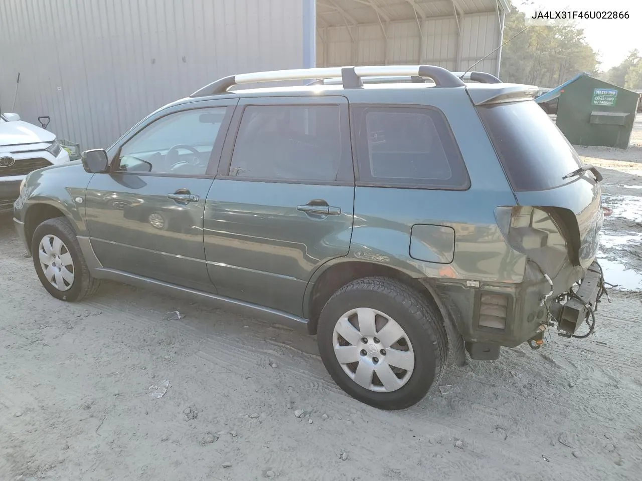 2006 Mitsubishi Outlander Ls VIN: JA4LX31F46U022866 Lot: 77914184