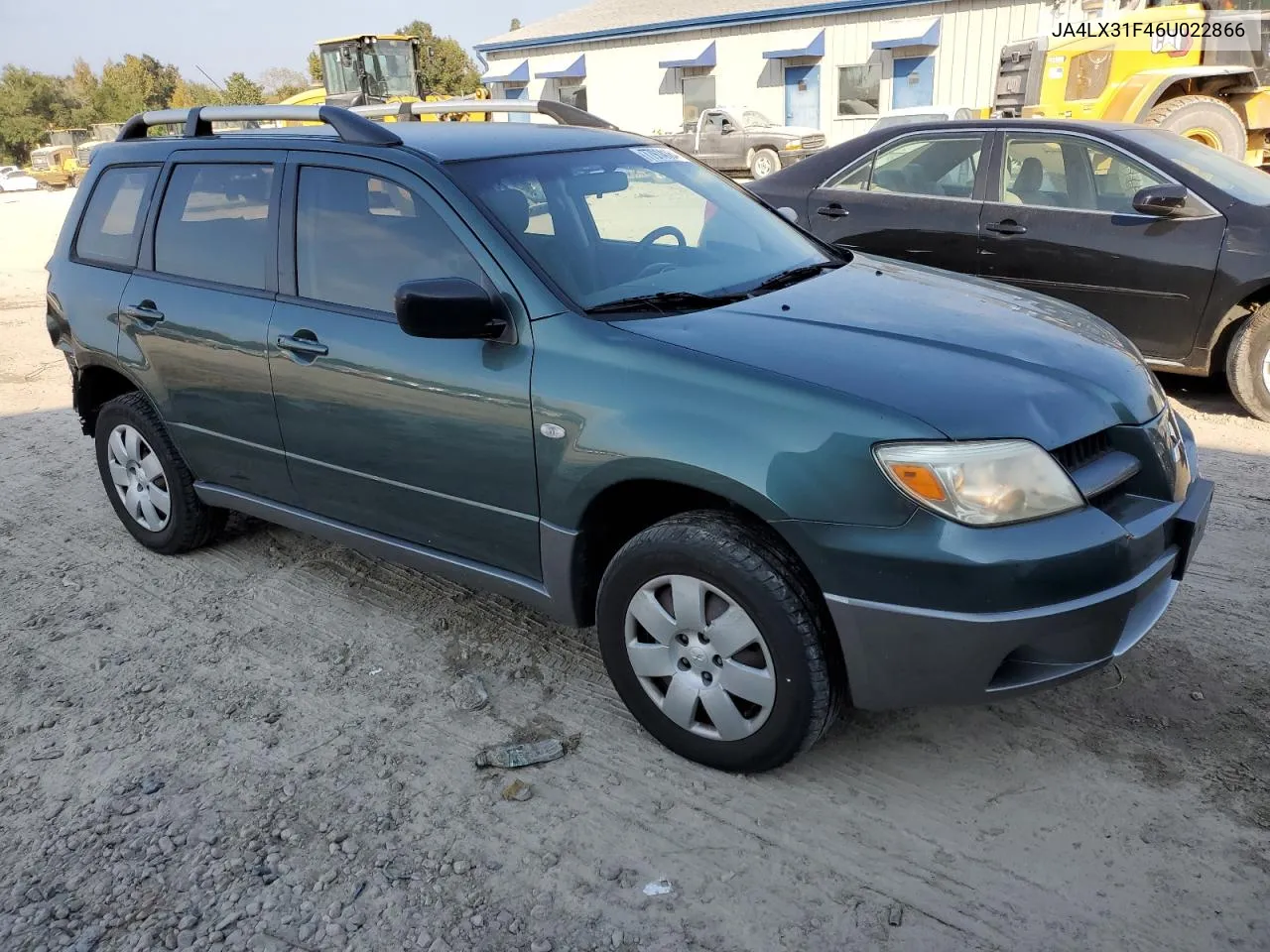 2006 Mitsubishi Outlander Ls VIN: JA4LX31F46U022866 Lot: 77914184