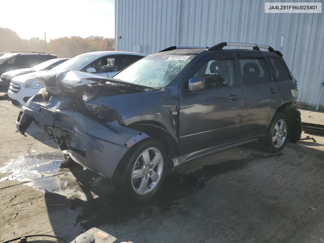 2006 Mitsubishi Outlander Limited VIN: JA4LZ81F96U025401 Lot: 78197014