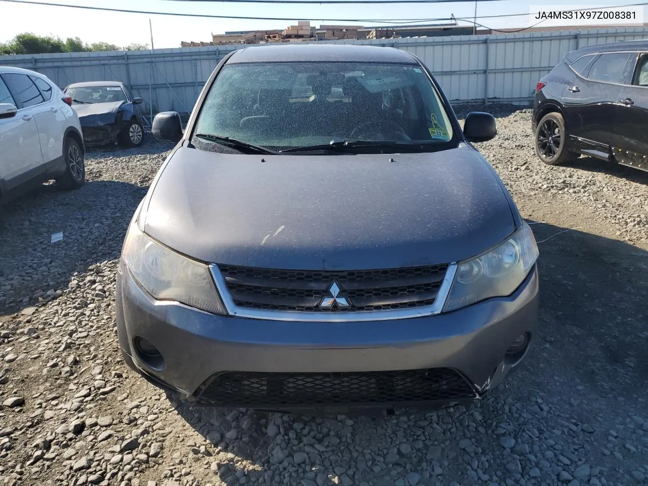 2007 Mitsubishi Outlander Es VIN: JA4MS31X97Z008381 Lot: 60375314