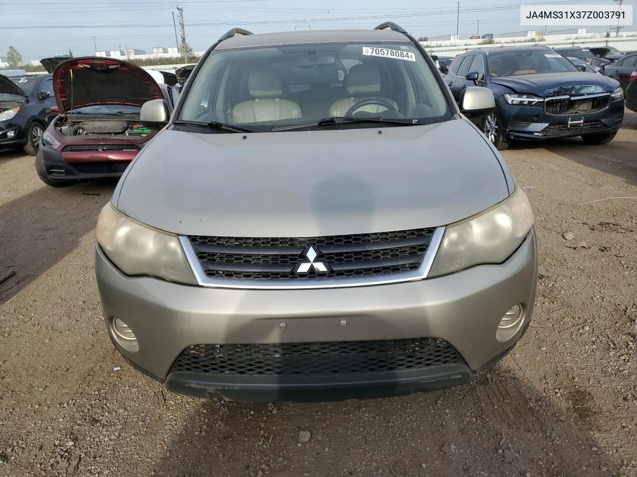 JA4MS31X37Z003791 2007 Mitsubishi Outlander Es