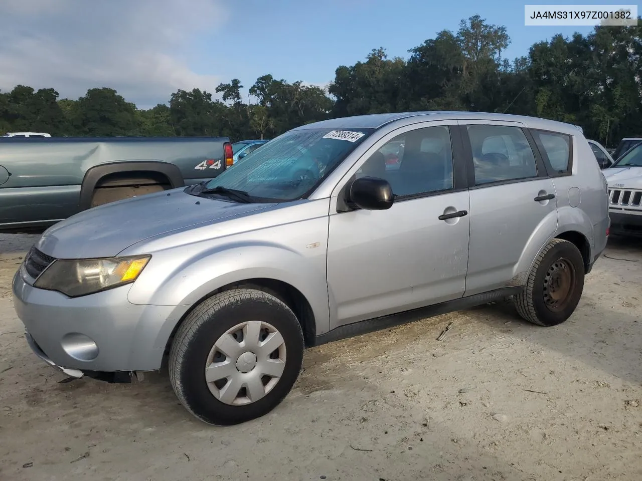 JA4MS31X97Z001382 2007 Mitsubishi Outlander Es