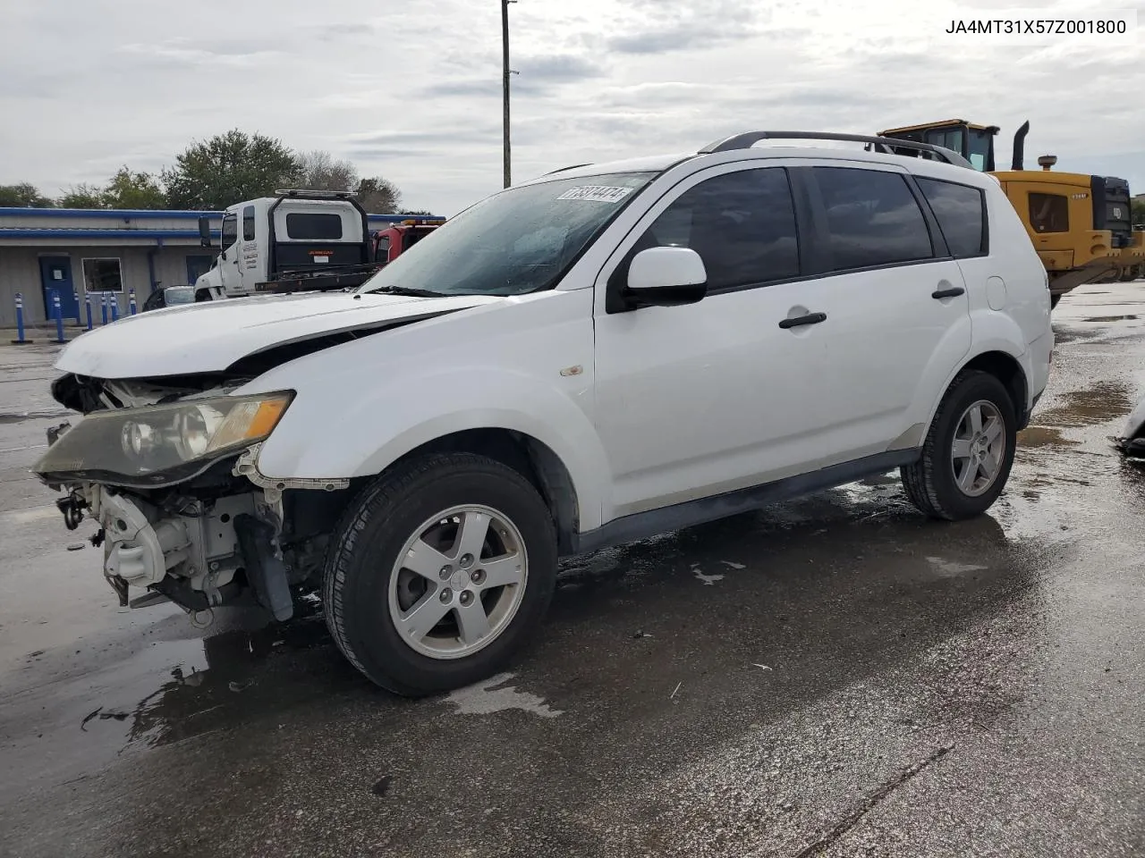 2007 Mitsubishi Outlander Ls VIN: JA4MT31X57Z001800 Lot: 73374474