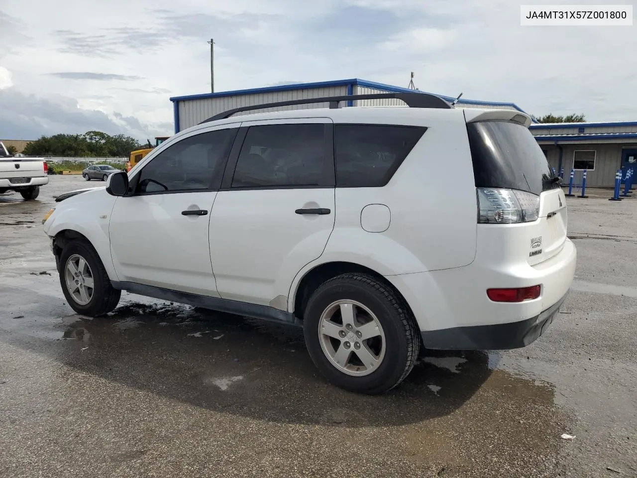 2007 Mitsubishi Outlander Ls VIN: JA4MT31X57Z001800 Lot: 73374474