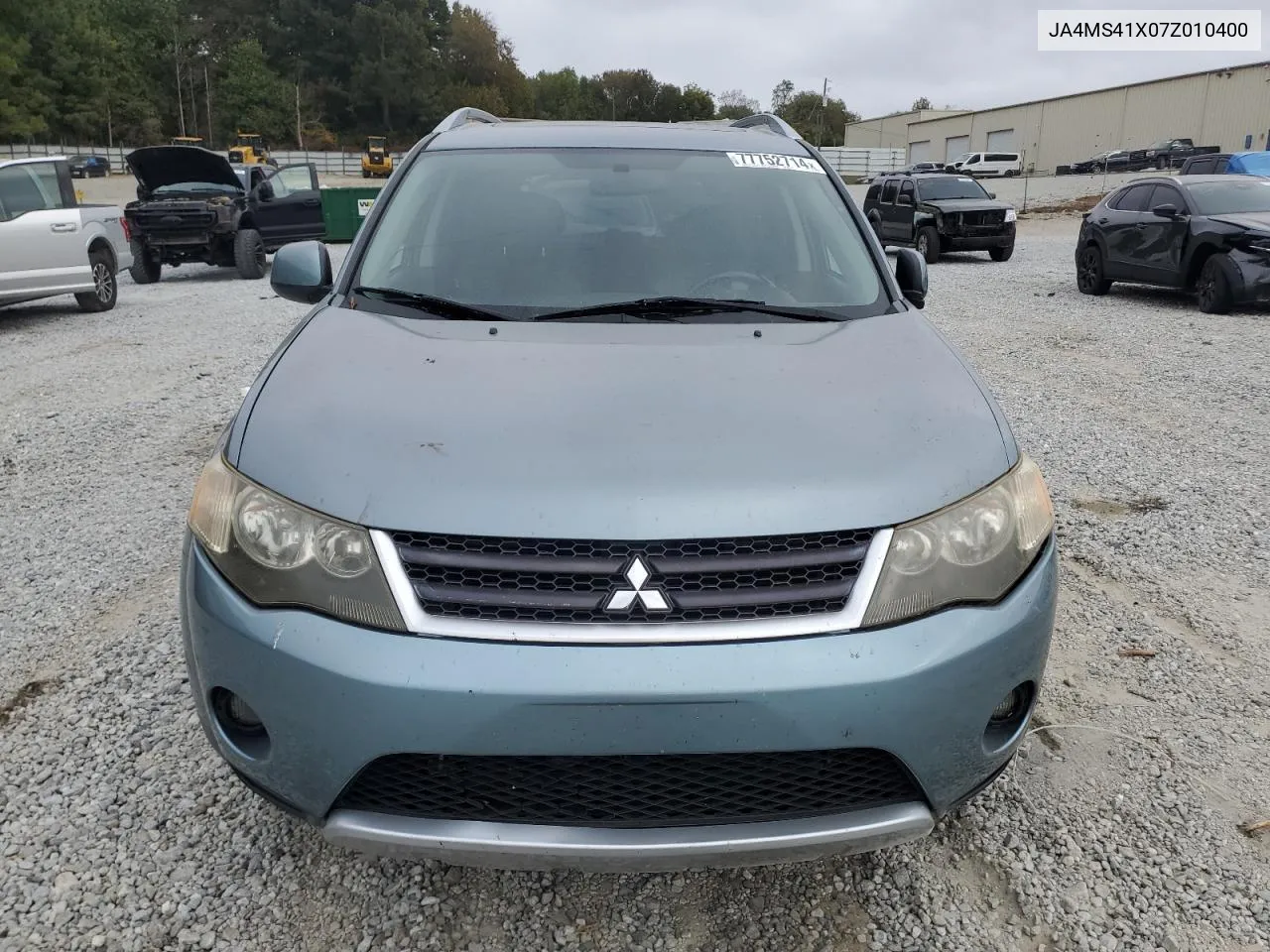 2007 Mitsubishi Outlander Xls VIN: JA4MS41X07Z010400 Lot: 77752714