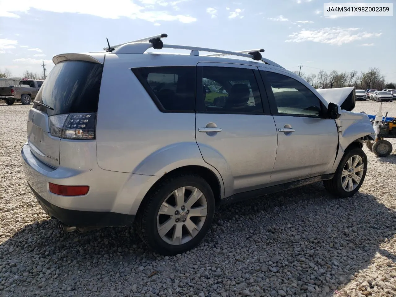 2008 Mitsubishi Outlander Xls VIN: JA4MS41X98Z002359 Lot: 47570154