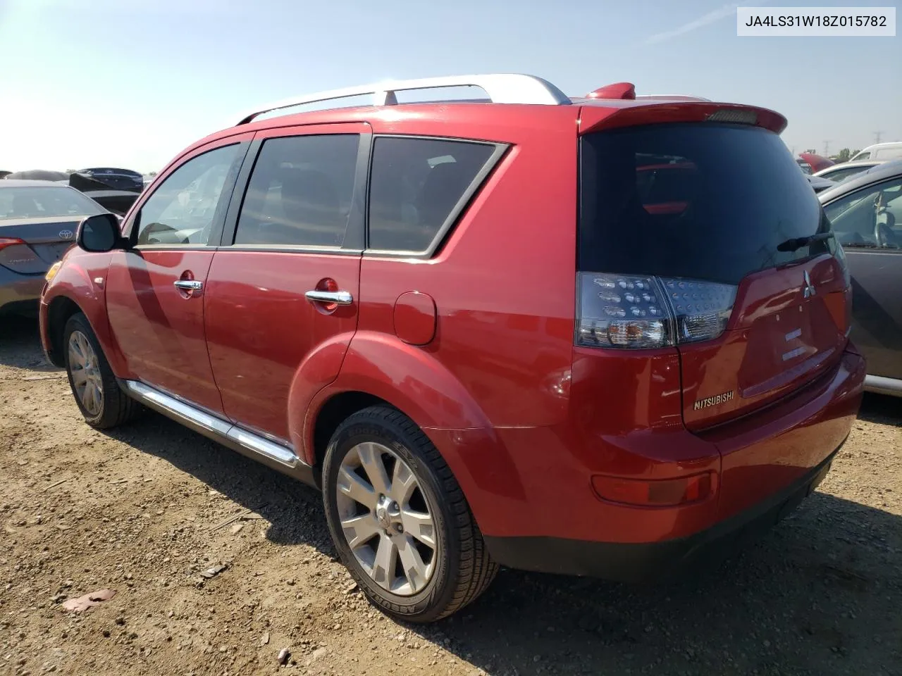 2008 Mitsubishi Outlander Se VIN: JA4LS31W18Z015782 Lot: 55876814