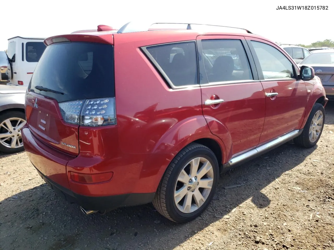 2008 Mitsubishi Outlander Se VIN: JA4LS31W18Z015782 Lot: 55876814