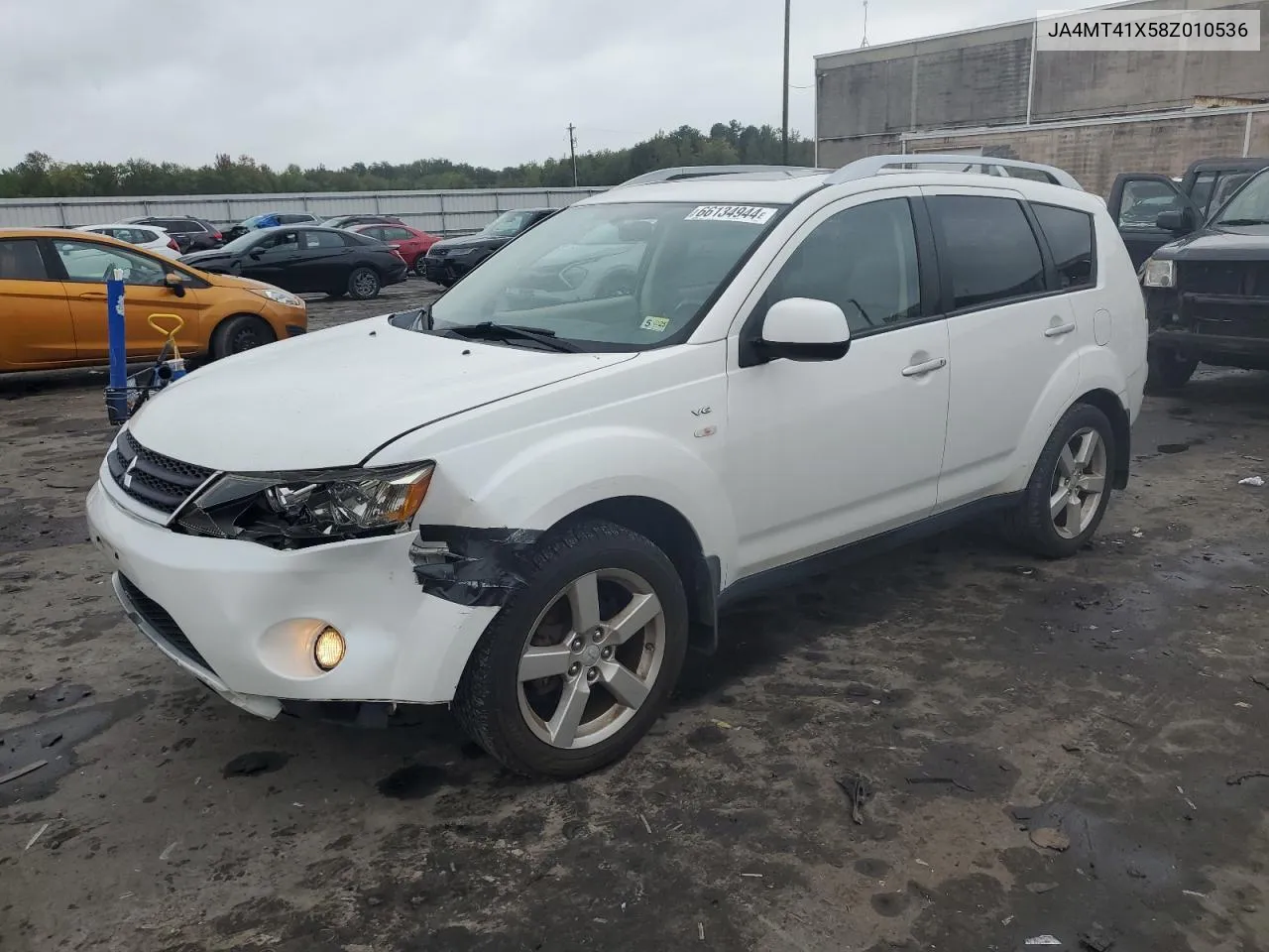 2008 Mitsubishi Outlander Xls VIN: JA4MT41X58Z010536 Lot: 66134944