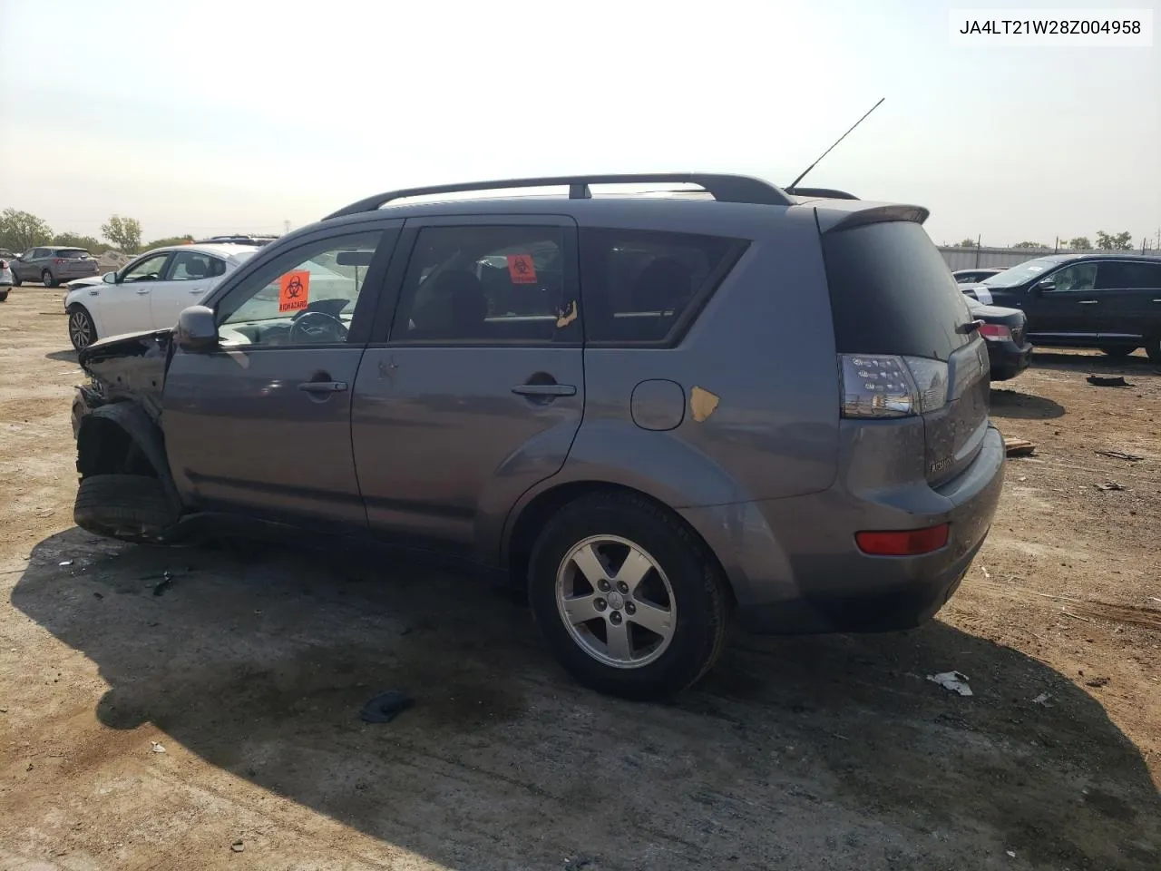 JA4LT21W28Z004958 2008 Mitsubishi Outlander Es