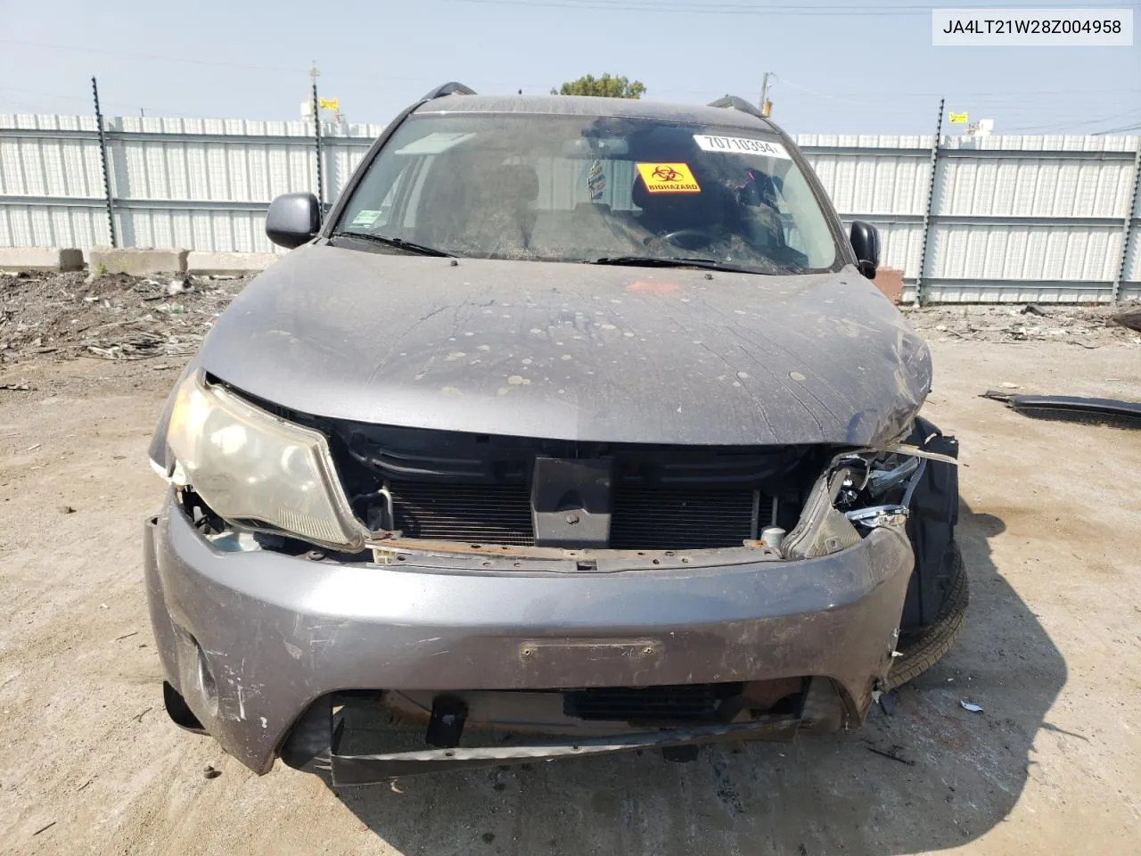 JA4LT21W28Z004958 2008 Mitsubishi Outlander Es