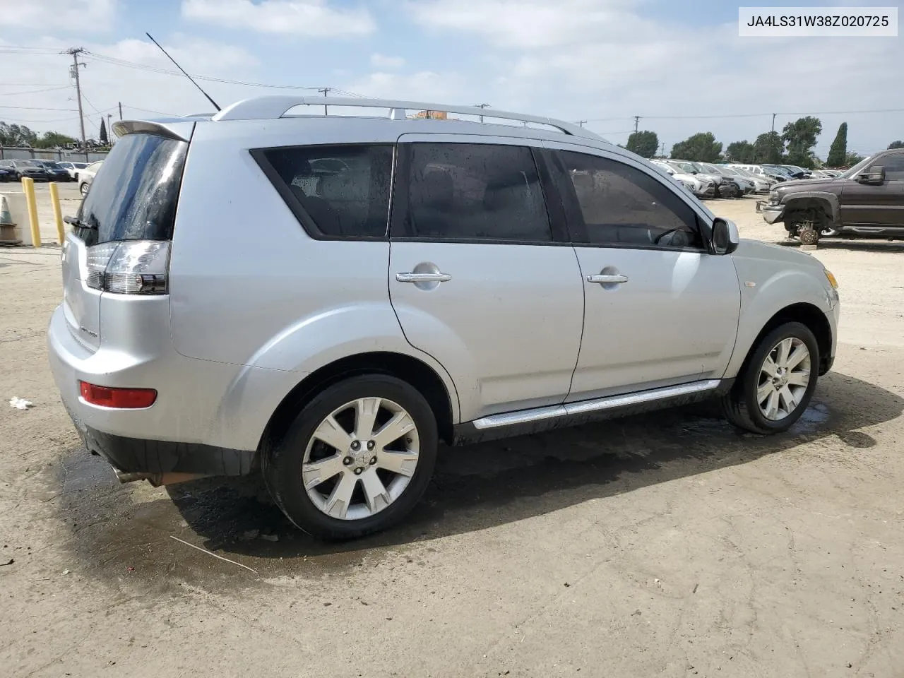 JA4LS31W38Z020725 2008 Mitsubishi Outlander Se