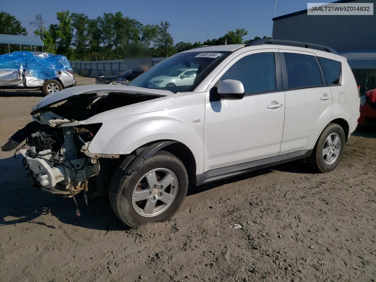 2009 Mitsubishi Outlander Es VIN: JA4LT21W69Z014832 Lot: 59051554