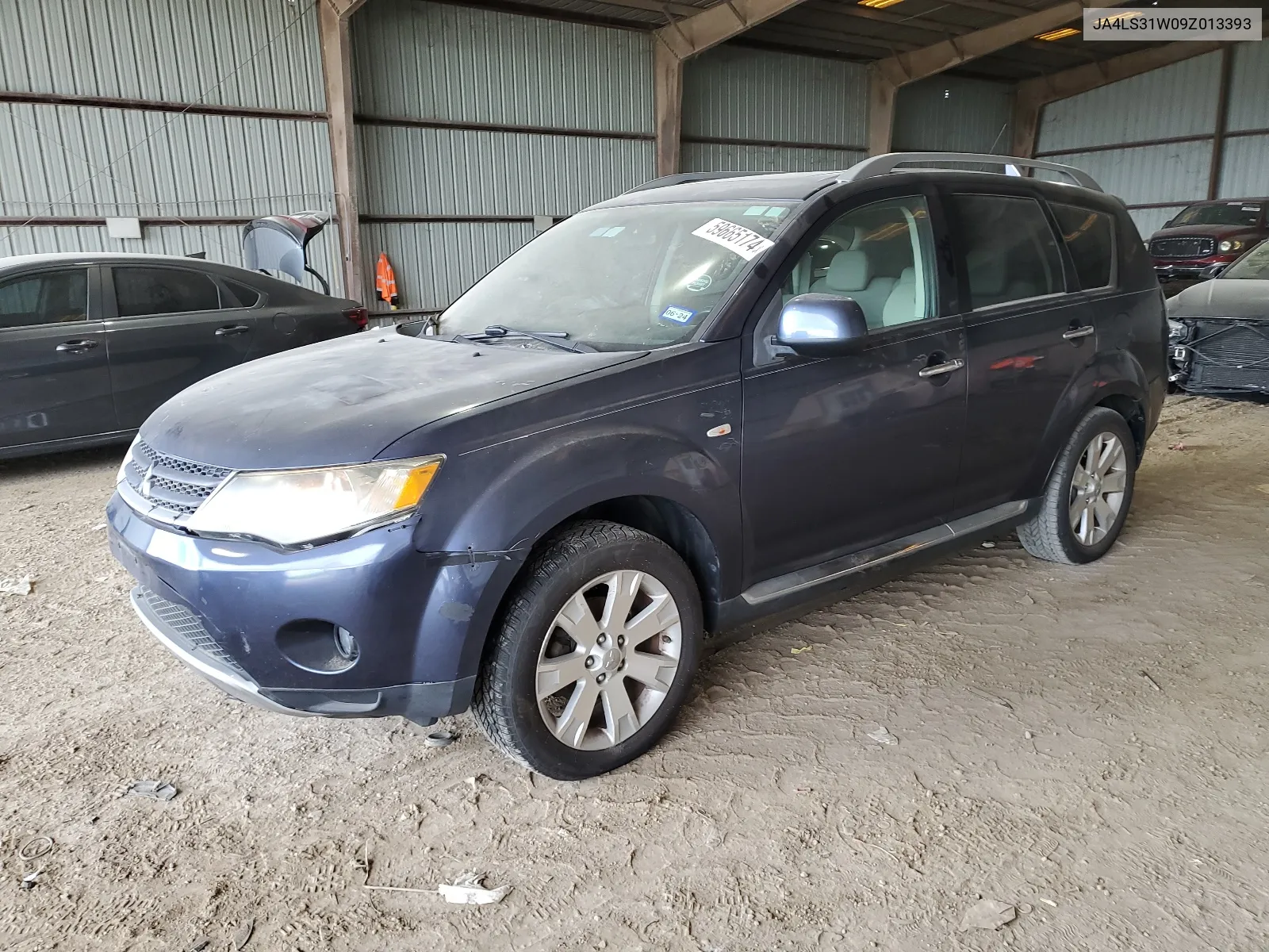 2009 Mitsubishi Outlander Se VIN: JA4LS31W09Z013393 Lot: 59665174