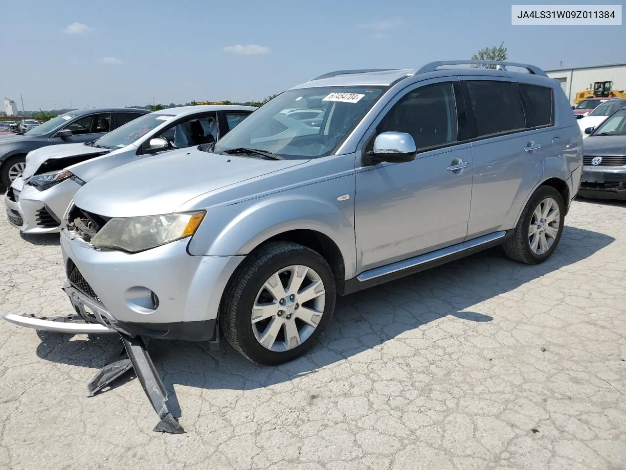 2009 Mitsubishi Outlander Se VIN: JA4LS31W09Z011384 Lot: 67454704