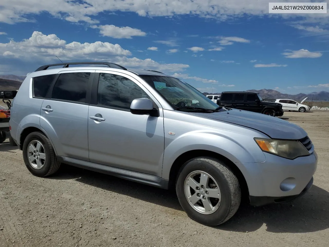 2009 Mitsubishi Outlander Es VIN: JA4LS21W29Z000834 Lot: 69220934