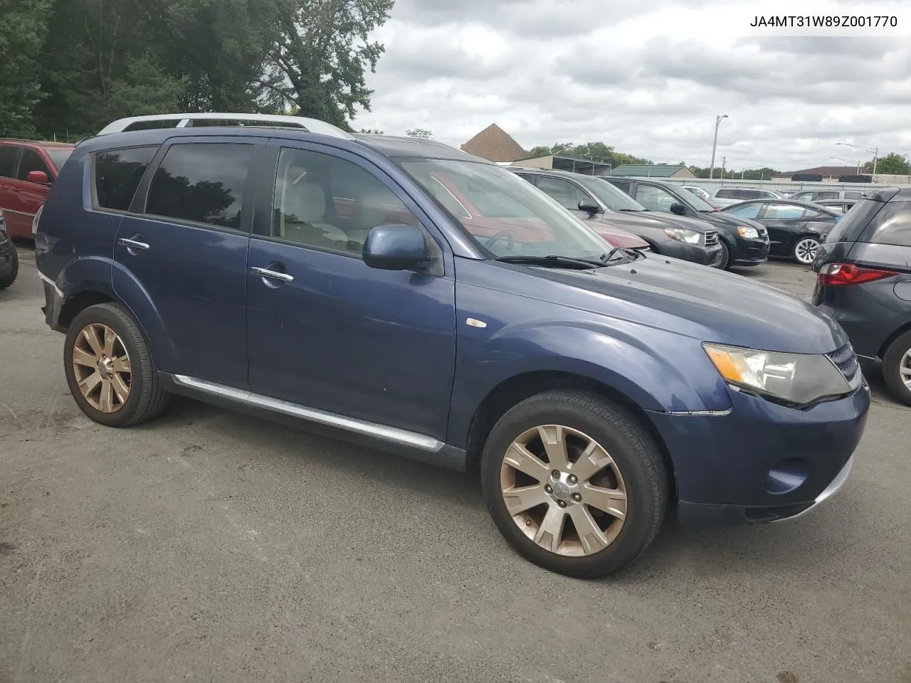 JA4MT31W89Z001770 2009 Mitsubishi Outlander Se