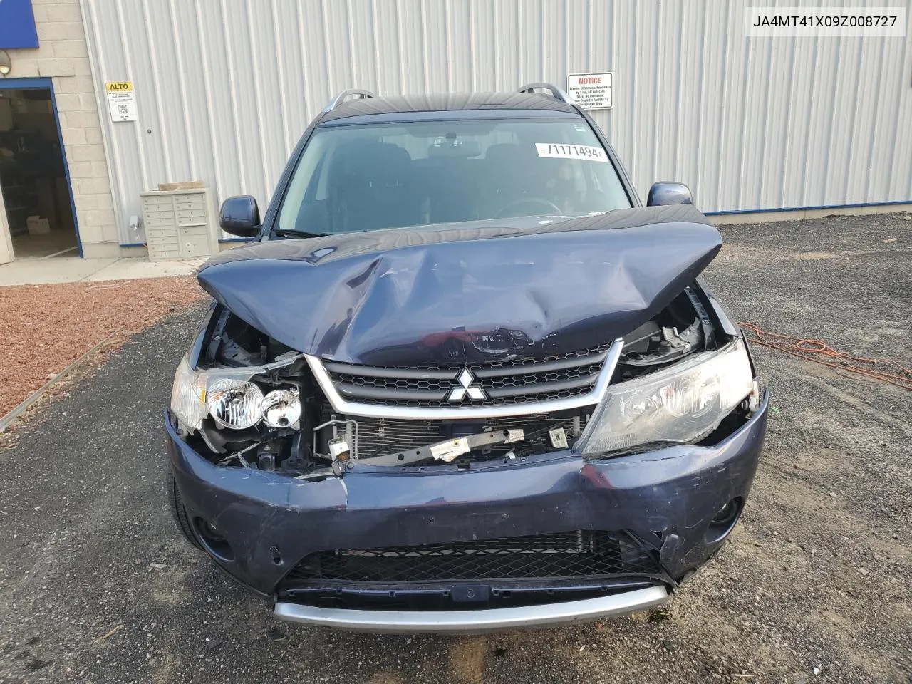 2009 Mitsubishi Outlander Xls VIN: JA4MT41X09Z008727 Lot: 71171494