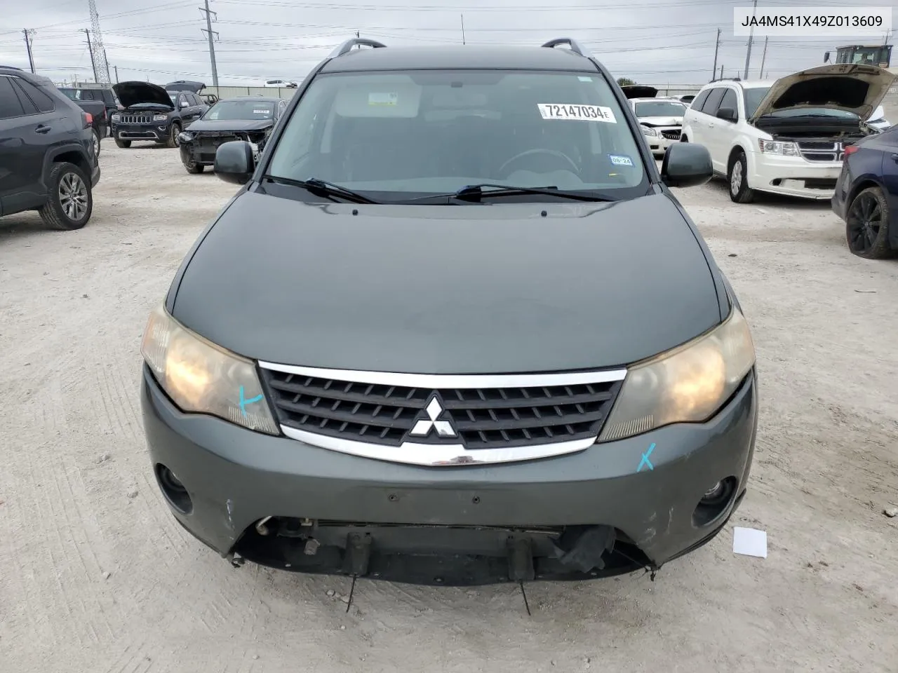 2009 Mitsubishi Outlander Xls VIN: JA4MS41X49Z013609 Lot: 72147034