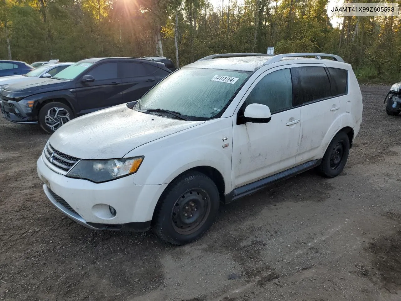 2009 Mitsubishi Outlander Xls VIN: JA4MT41X99Z605598 Lot: 74113194