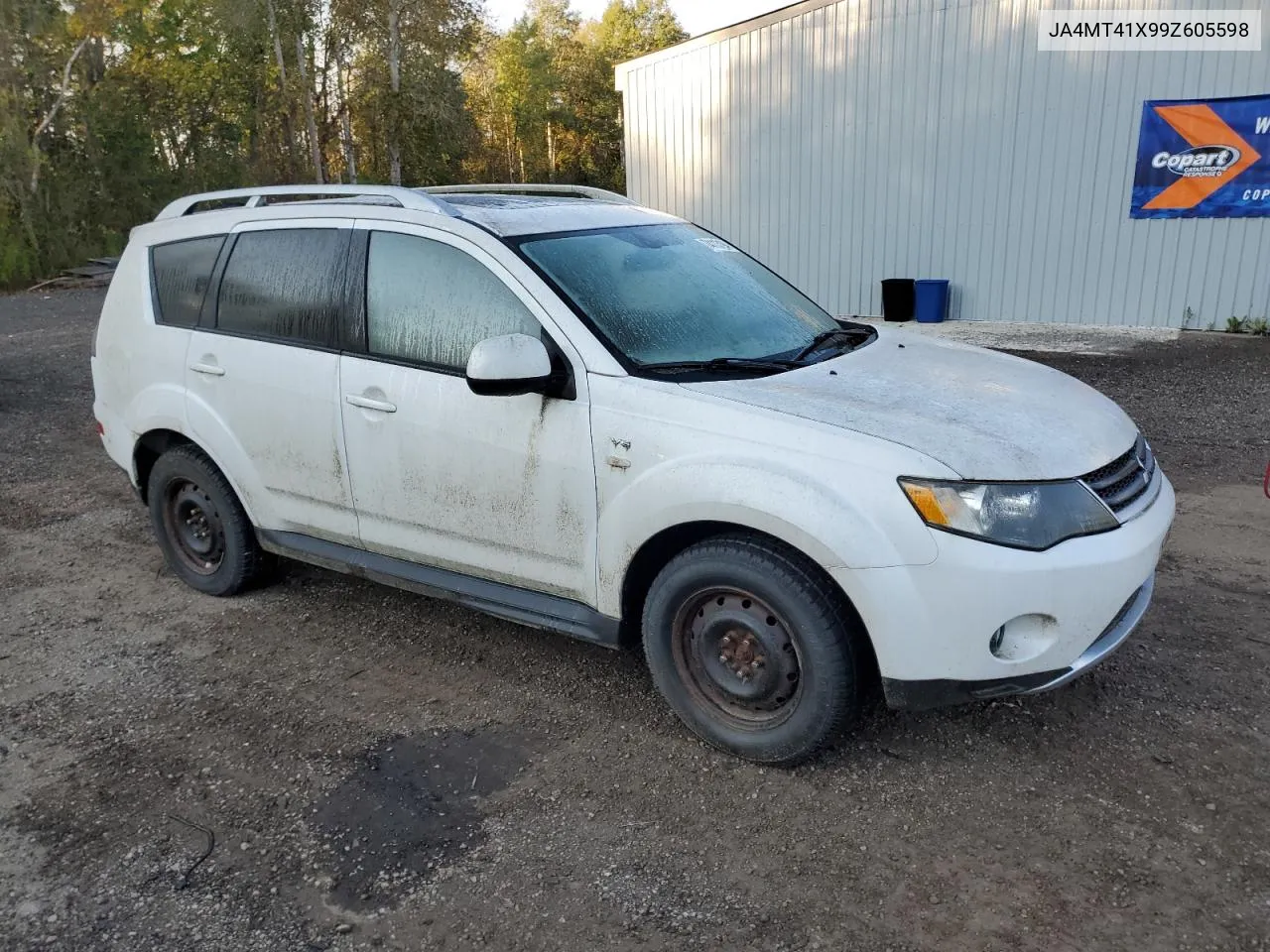 2009 Mitsubishi Outlander Xls VIN: JA4MT41X99Z605598 Lot: 74113194