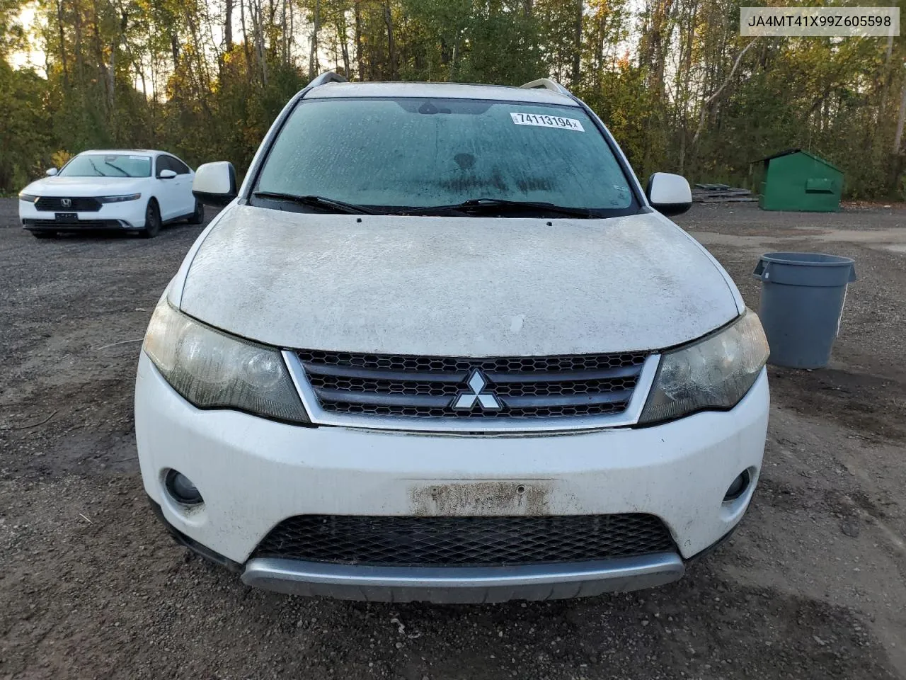 2009 Mitsubishi Outlander Xls VIN: JA4MT41X99Z605598 Lot: 74113194