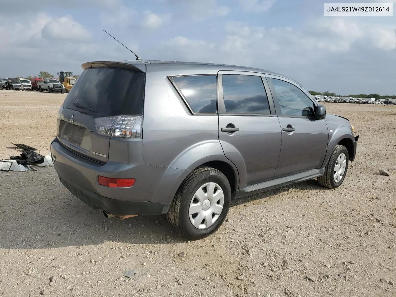 2009 Mitsubishi Outlander Es VIN: JA4LS21W49Z012614 Lot: 78601734