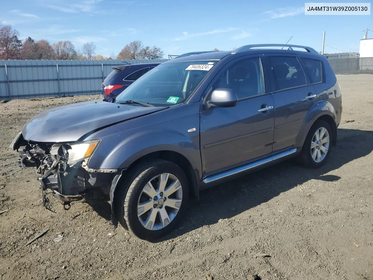 2009 Mitsubishi Outlander Se VIN: JA4MT31W39Z005130 Lot: 79406324