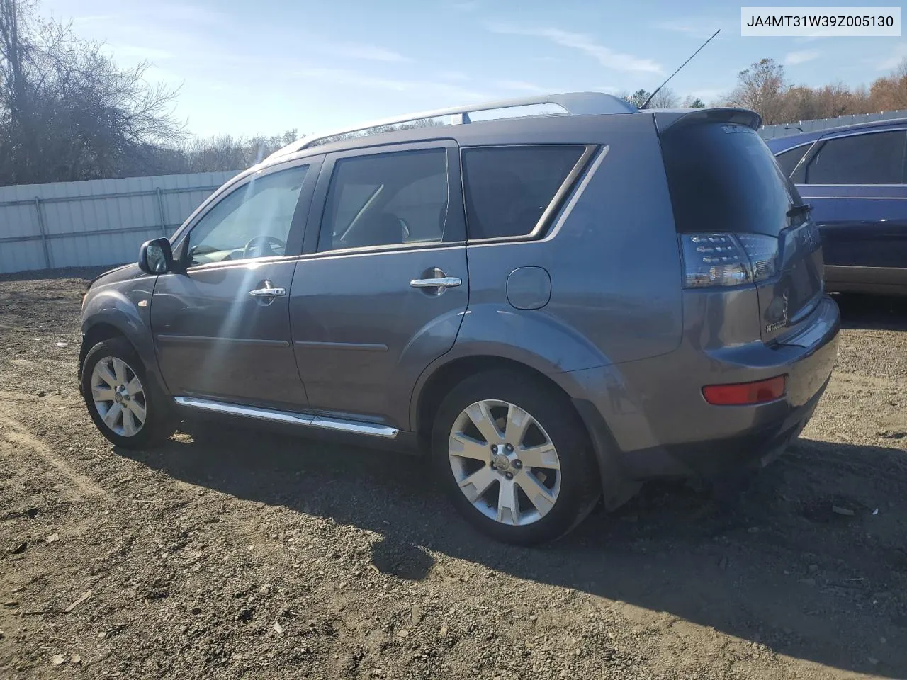 2009 Mitsubishi Outlander Se VIN: JA4MT31W39Z005130 Lot: 79406324