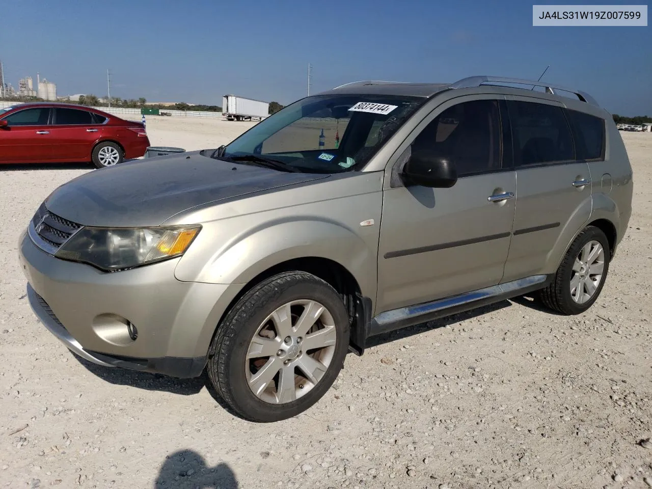 2009 Mitsubishi Outlander Se VIN: JA4LS31W19Z007599 Lot: 80374144