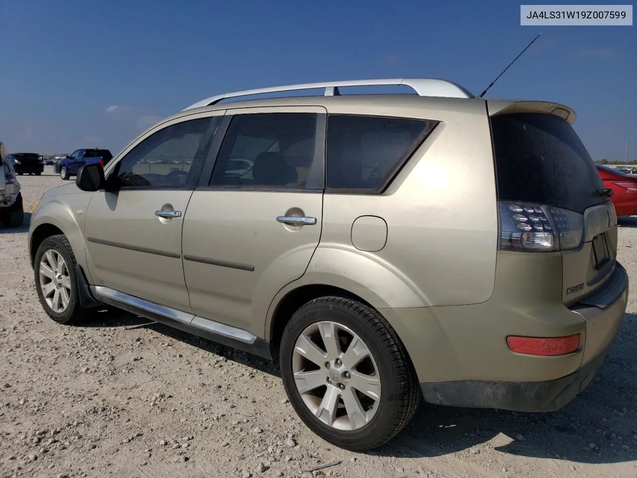 2009 Mitsubishi Outlander Se VIN: JA4LS31W19Z007599 Lot: 80374144