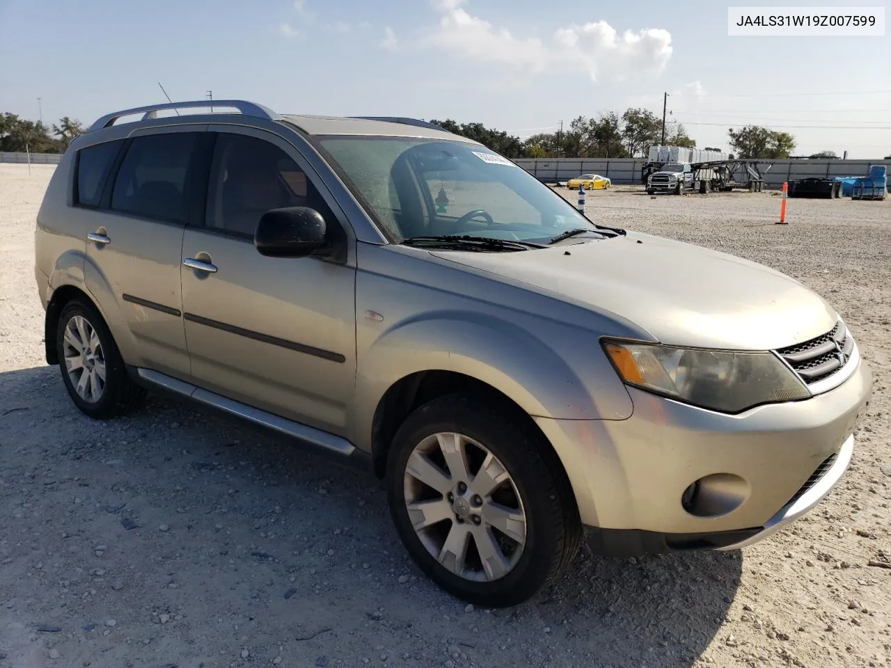 2009 Mitsubishi Outlander Se VIN: JA4LS31W19Z007599 Lot: 80374144