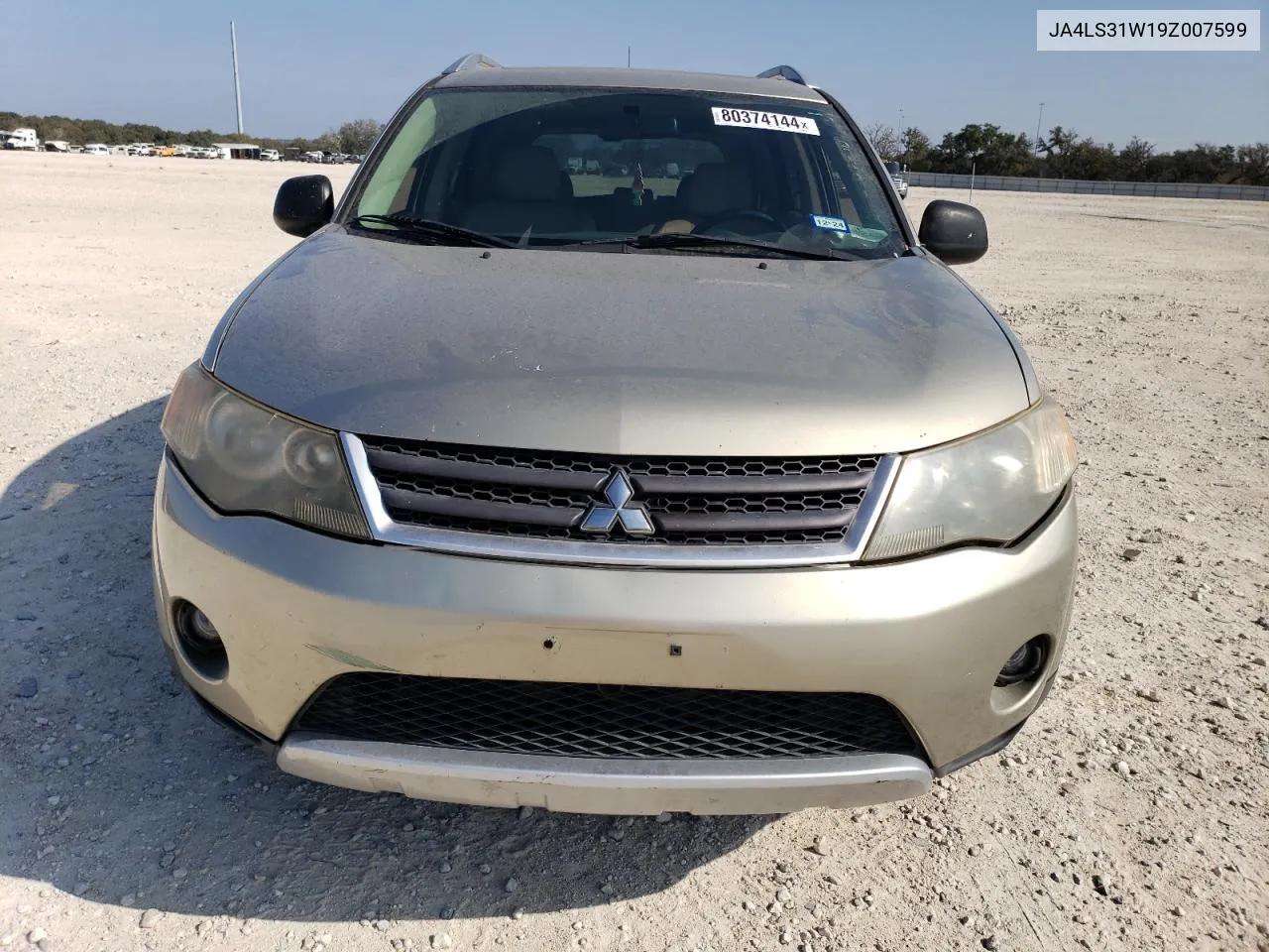 2009 Mitsubishi Outlander Se VIN: JA4LS31W19Z007599 Lot: 80374144