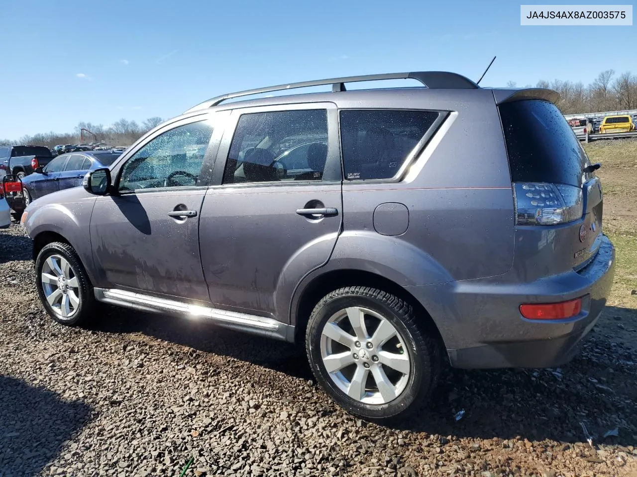 2010 Mitsubishi Outlander Xls VIN: JA4JS4AX8AZ003575 Lot: 47398754