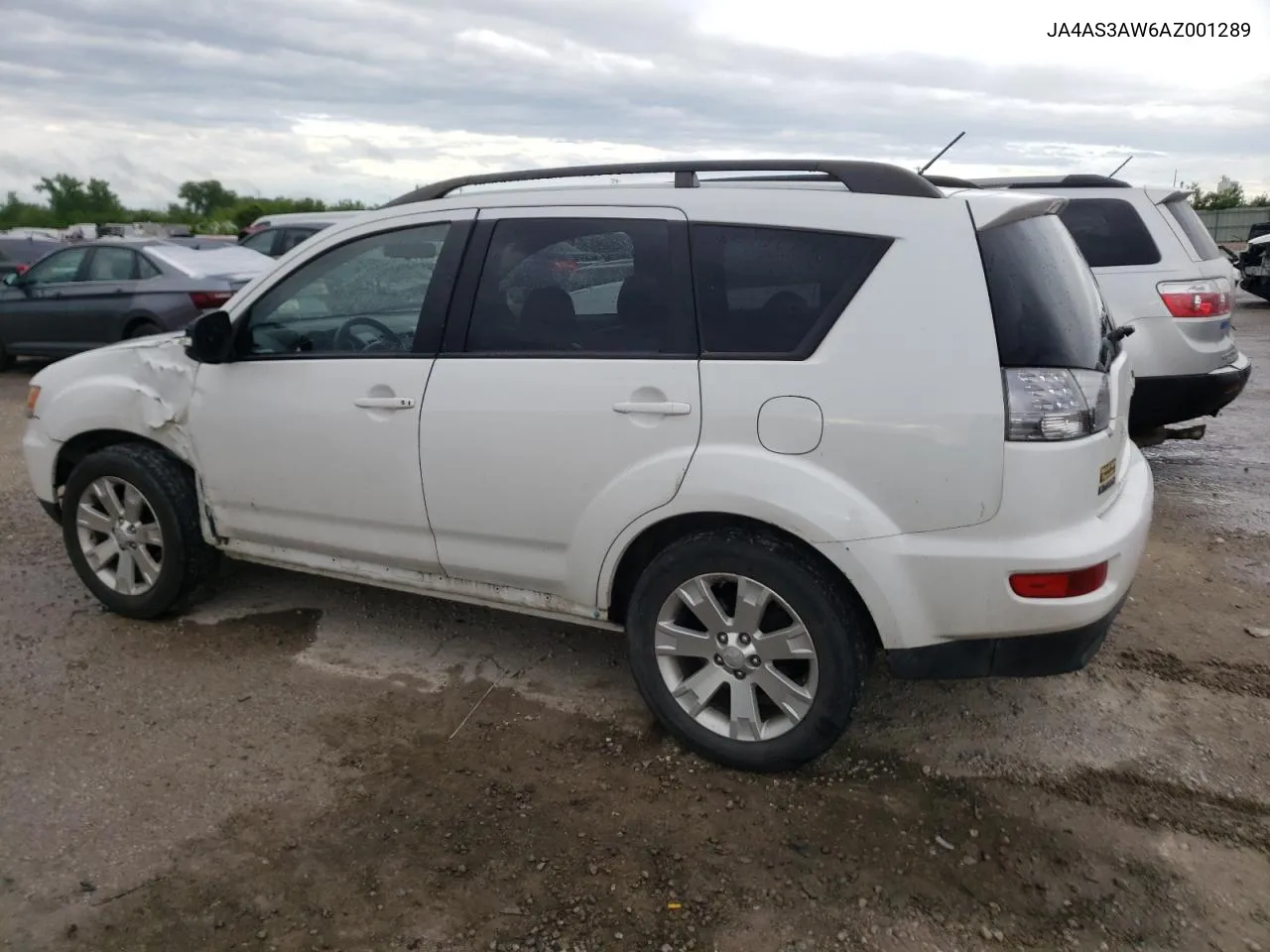 2010 Mitsubishi Outlander Se VIN: JA4AS3AW6AZ001289 Lot: 53610374