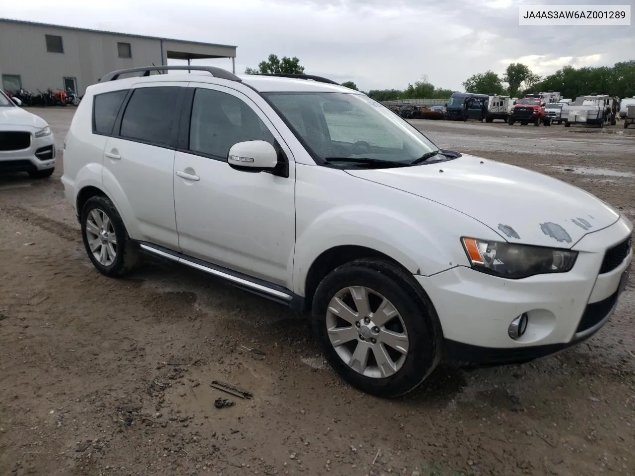 2010 Mitsubishi Outlander Se VIN: JA4AS3AW6AZ001289 Lot: 53610374