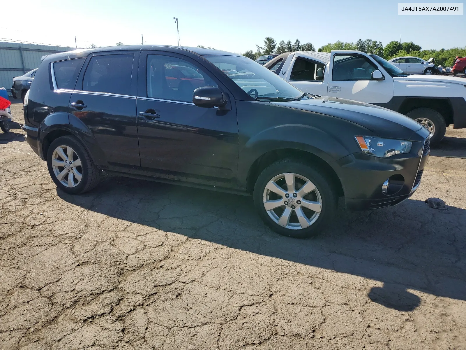 2010 Mitsubishi Outlander Gt VIN: JA4JT5AX7AZ007491 Lot: 57347694