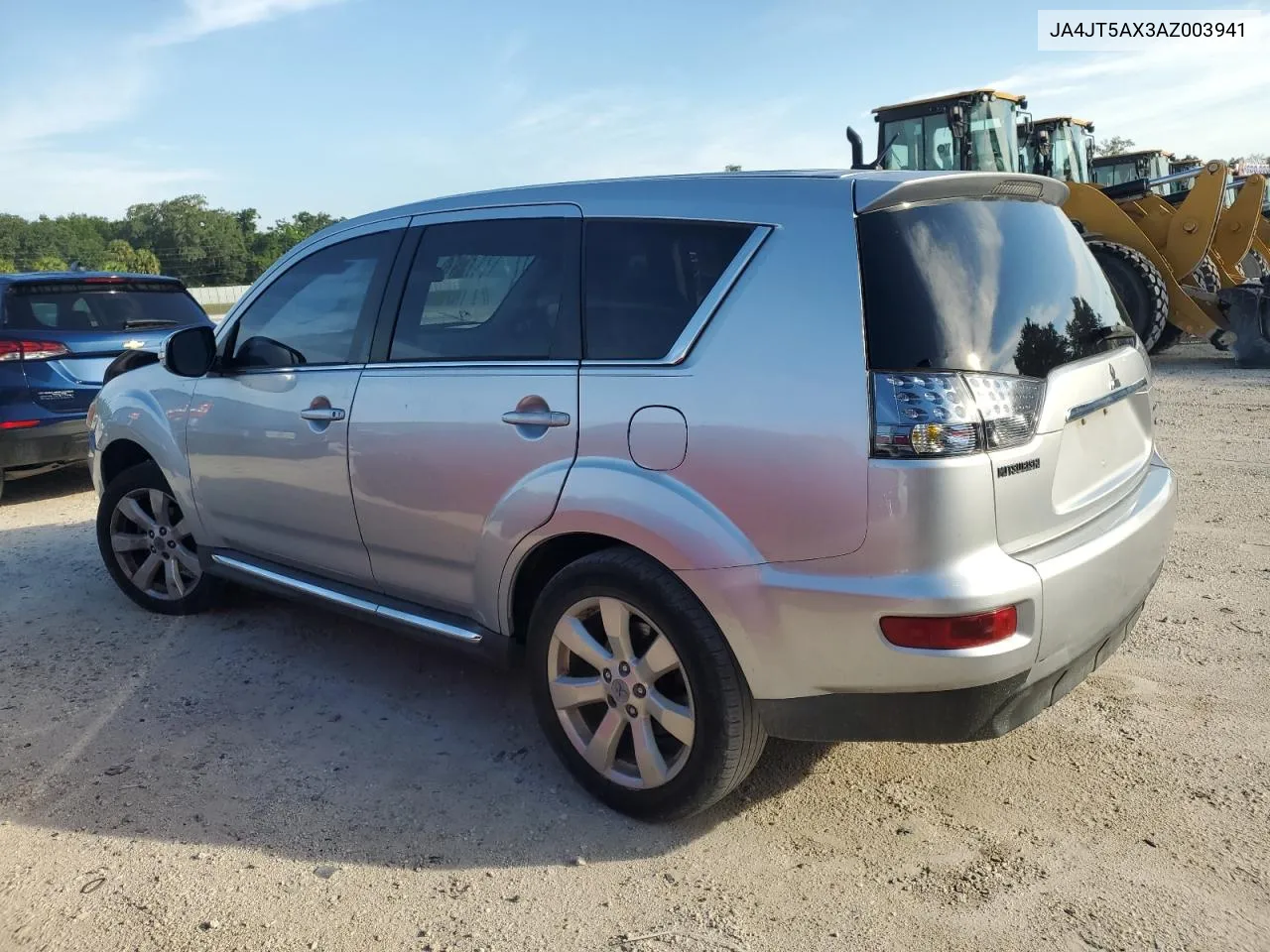 2010 Mitsubishi Outlander Gt VIN: JA4JT5AX3AZ003941 Lot: 59447484