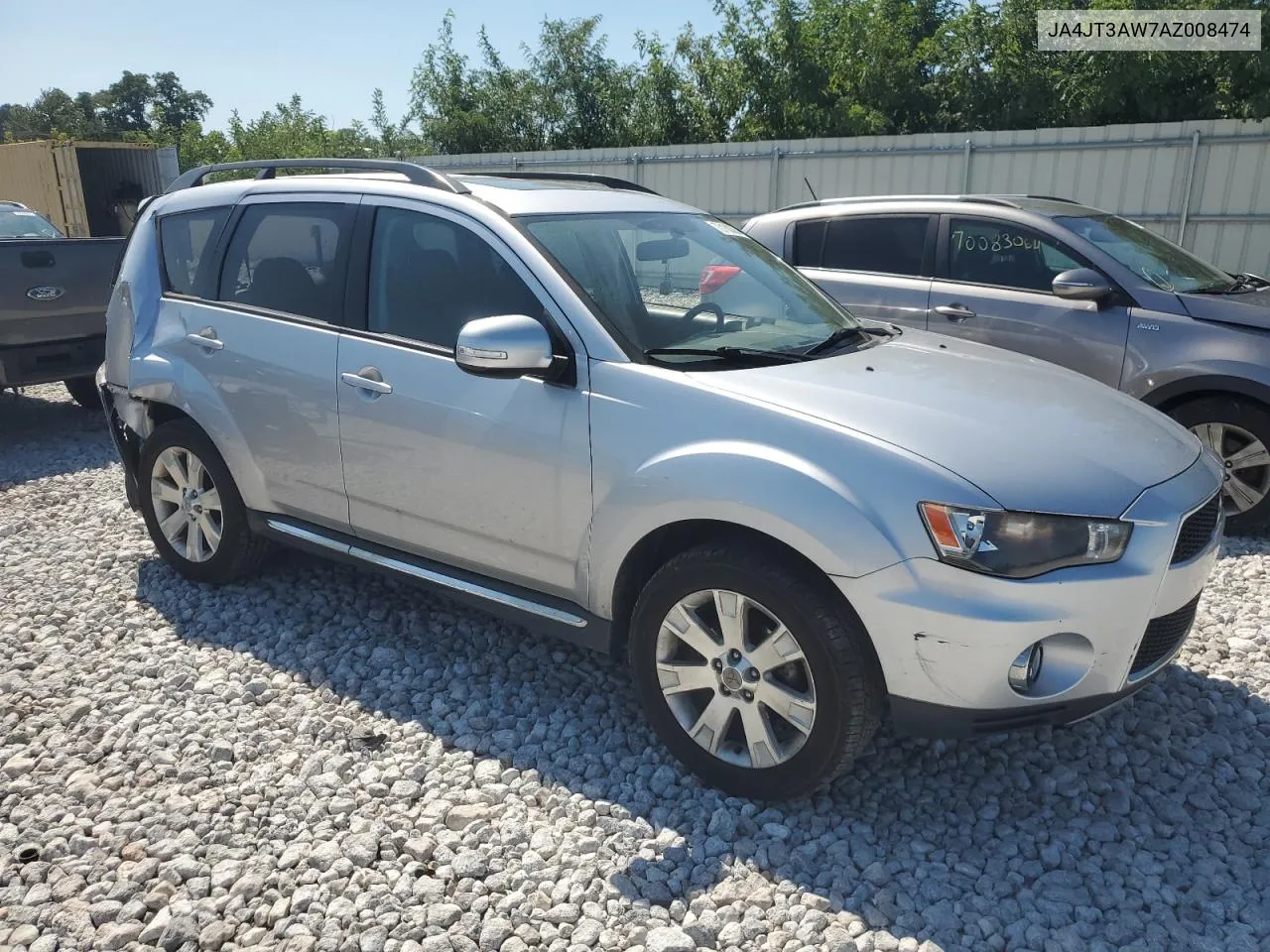 2010 Mitsubishi Outlander Se VIN: JA4JT3AW7AZ008474 Lot: 70180564