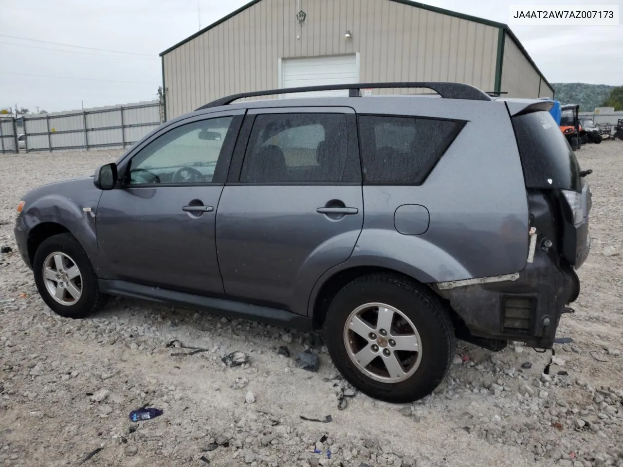 2010 Mitsubishi Outlander Es VIN: JA4AT2AW7AZ007173 Lot: 71646774