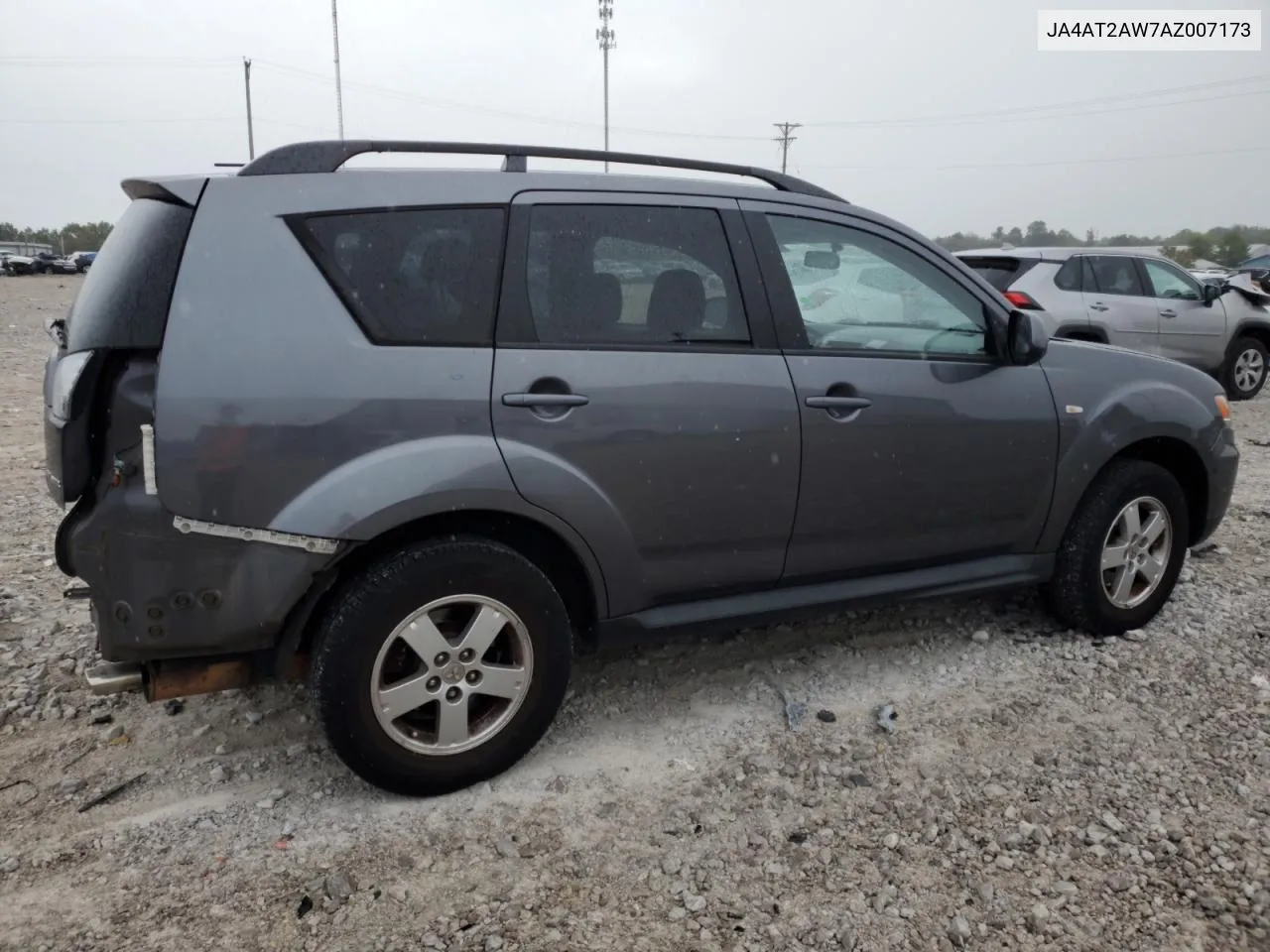 2010 Mitsubishi Outlander Es VIN: JA4AT2AW7AZ007173 Lot: 71646774