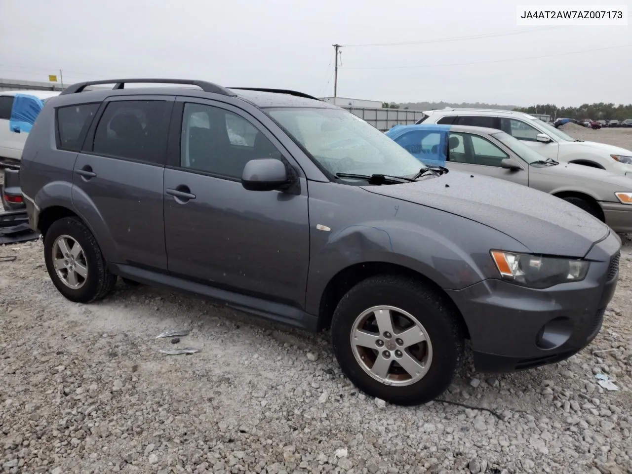 2010 Mitsubishi Outlander Es VIN: JA4AT2AW7AZ007173 Lot: 71646774